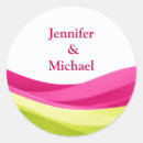 Search for lime green wedding stickers Tropical
