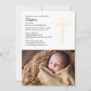 Search for photo christening invitations Simple