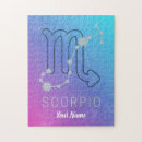 Recherche de scorpio puzzles Constellation