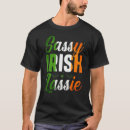Search for irish lassie tshirts Shamrock