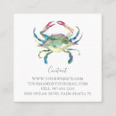 Recherche de crabe cartes visite Océan