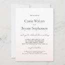 Search for fading pink invitations Simple