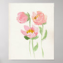 Recherche de fleurs pêche posters Vert