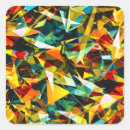 Search for colourful geometric pattern stickers Polygon