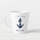 Recherche de capitaine de bateau tasses Marin