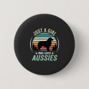 Recherche de chiens de berger australiens badges Loup