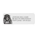 Search for hipster return address labels Space