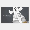 Search for creepy rectangle stickers Ghost