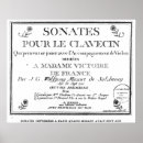 Recherche de clavecin posters Mozart