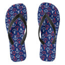 Search for red white and blue sandals Pattern