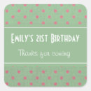 Search for polka dot birthday stickers Cute