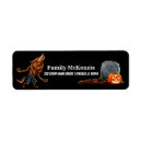 Search for scary return address labels Costume party