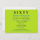 Search for green surprise 60th birthday invitations It's a surprise party