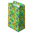 Search for blue and orange gift bags Background