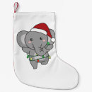 Search for elephants christmas stockings Children