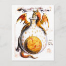 Search for fire breathing postcards Creature