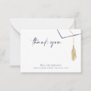 Search for blue graduation thank you cards Classic