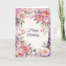 Search for peony birthday cards Botanical