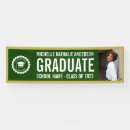 Recherche de green graduation banners Couleurs de l'école