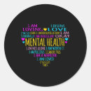Search for support mental health awareness stickers Brain
