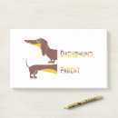 Search for dachshund post it notes Dog lover