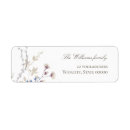 Search for wildflower return address labels Boho