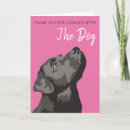 Search for labrador thank you cards Black