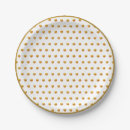Search for polka dot paper plates Fashion