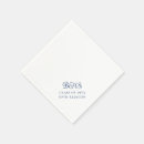 Search for high school reunion napkins Blue