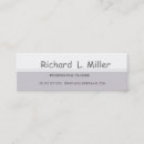 Search for upscale business cards Masculine