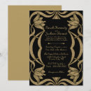 Search for art nouveau wedding invitations Beautiful