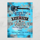Search for punk rock birthday invitations Star