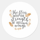Search for strength stickers Typography