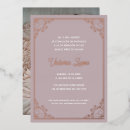 Recherche de quinceanera espagnol invitations Rose pâle