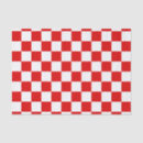 Search for red gingham tissue paper Retro