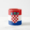 Recherche de drapeau croate tasses La croatie