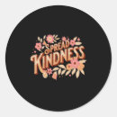 Search for positive quote stickers Be kind