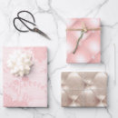 Search for pink champagne wrapping paper Chic