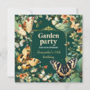 Search for pretty 50th birthday invitations Garden