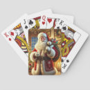 Search for santa claus playing cards Poker