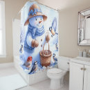 Search for snowman shower curtains Winter