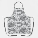 Search for vintage rustic aprons Toile de jouy