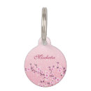 Search for pink pet tags cats