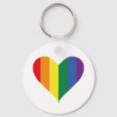 Search for rainbow heart keychains Equality