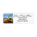 Search for excavator return address labels Yellow