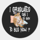 Search for cat graduation stickers Graduate