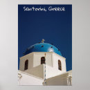 Search for santorini blue posters Dome