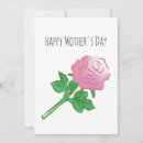 Recherche de conception originale vœux cartes Rose