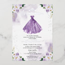 Recherche de quincenera invitations Floral