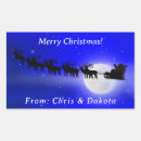 Search for sleigh ride stickers Santa claus